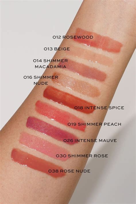 dior glow 8|dior lip gloss color chart.